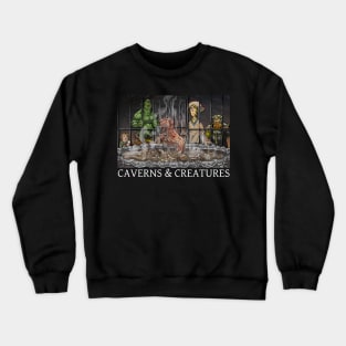 Caverns & Creatures: Hung Ogre Crewneck Sweatshirt